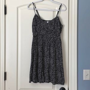 Polka dot spaghetti strap dress
